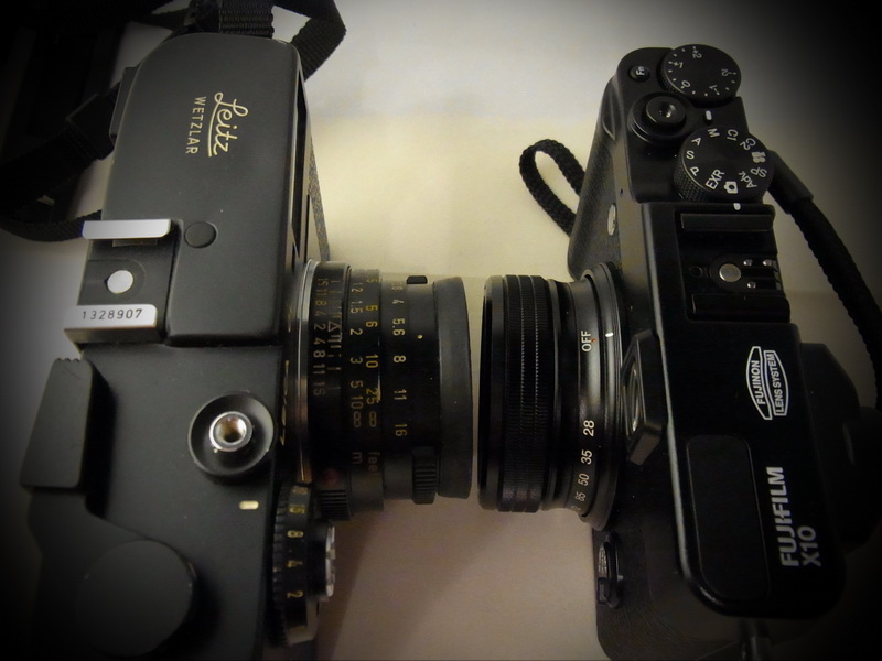 Leicafuji1 leicafuji2 Der Fall der Fuji X10 oder von der Leica CL zur Fuji X10 und von dort zur Ricoh GXR